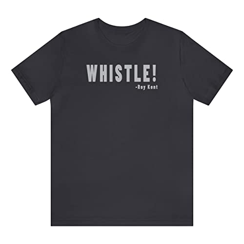 Whistle! Roy Kent Soccer T-Shirt (2X Dark Gray)