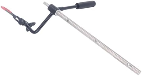 20 Inch Hand Ice Drill Auger Ice Chisel Ice Insert Sewing Alloy Steel Ice Shanty Anchors for and Handle Ice Fishing Burrowing