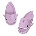 Pantoufles de requin mignonnes pantoufles de requin drôles pantoufles de requin pantoufles de bain pour hommes pour femmes été plage toboggans à bout ouvert intérieur extérieur