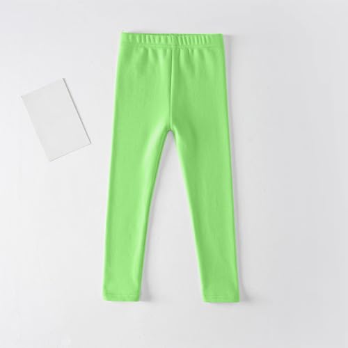 Dademeo Girls Leggings Stretchy Soft Breathable Tights Pants Comfortable Ankle Length Footless Leggings for Girls2