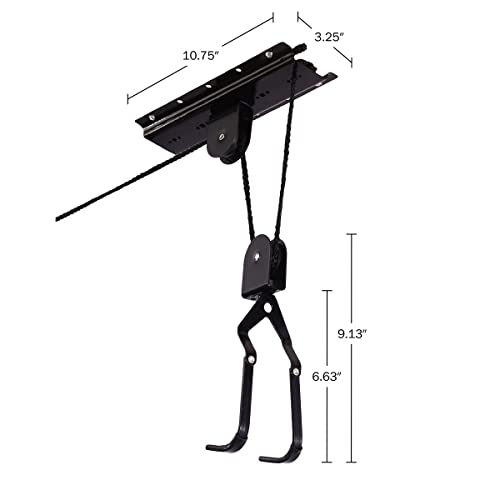 Rad Sportz 83-DT5235-5002 Garage Hoist Set Of 2 - Includes 1 Kayak Pulley And 1 Ladder Or Bike Hanger thumb #4