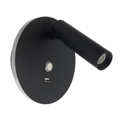 Gradation tactile et port USB pour cette applique murale blanche moderne - 7