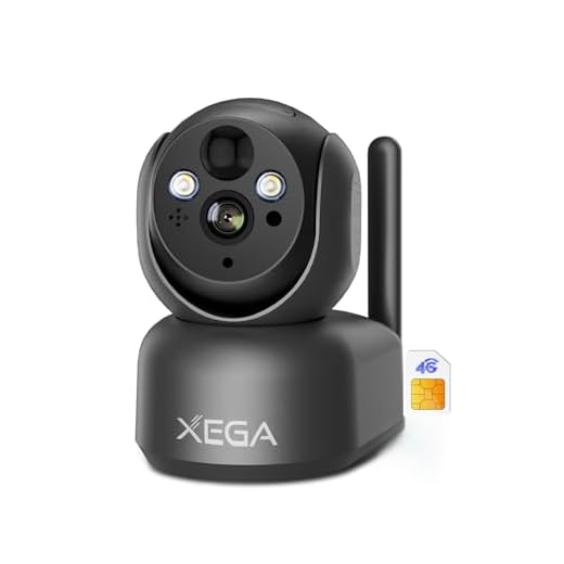 Xega 4G LTE Indoor Security Camera
