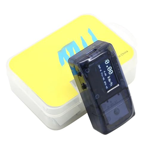 KAHDGSS Velocímetro Detector De Velocidad Herramienta Medición Velocidad para Entusiastas Los Modelos Aviones Y Corredores Competitivos Dispositivo Prueba Vuelo Aire Libre