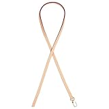 KIYOMIL Genuine Vachetta Leather Strap Replacement Crossbody Handbag Shoulder Purse Strap for Speedy Alma NOE Multi Pochette Accessoires Bags(Width:0.39in,Length:41in,Single Buckle)
