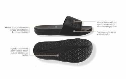 Image of Neeman's Cushy Foam Slides for Men | Cushioned & Comfortable Flip Flops for Men | everyday Comfort, Lightweight and Flexible