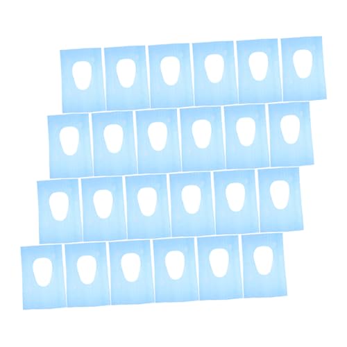 TOVINANNA Toilet Seat Cover Pad Set 30pcs Disposable Thick Waterproof for Outdoor Camping Color