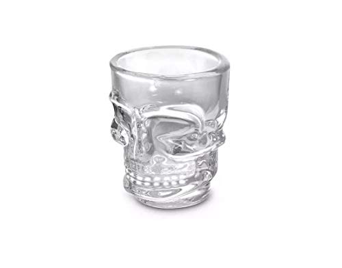 Conjunto 6 Copos Caveira De Dose - 50ml