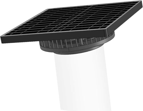 Ventilador de escape solar, ventilación de 2500 RPM de alto CFM para hasta 500 pies cuadrados, ventilador solar de...