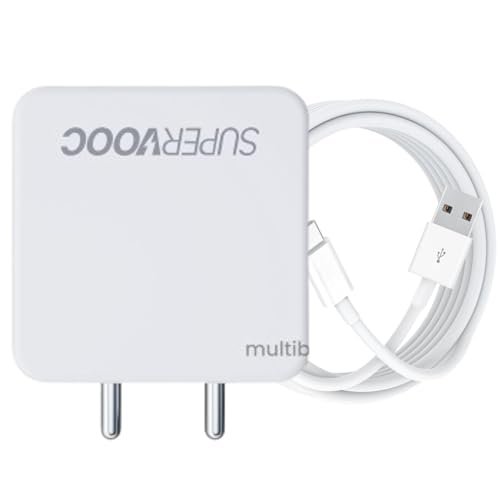 CELLMASTER 65 Watt Fast Mobile Charger Adapter for Phone Charging USB-A to Type C with Cable Compatible with Samsung, OnePlus, Realme, Xiaomi, Oppo, Vivo & Other Smartphones supervooc (B0D9YVYKMW) Amazon Price History, Amazon Price Tracker