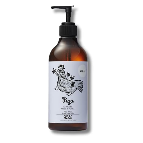 Image of YOPE Liquid Hand Wash Moisturising | Against Damage | Regenerating Allantoin | Vitamin B5 | Coconut & Sunflower Oil | Vegan | Fig Tree 500 ml
