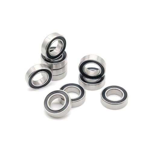 MR148 RS roulements ABEC-7 en acier inoxydable 8x14x4mm pour modélisme - Lot de 10 pièces