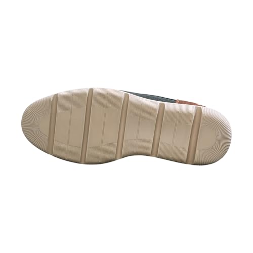Image of Neeman's Textured Derby Sneakers for Men | PU & Micro-Suede Upper, Cushioned EVA Sole | Lightweight Lace-Up Casual Shoes for All-Day Comfort.