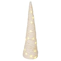 URBNLIVING - Set di 5 decorazioni natalizie con luci a LED, a forma di