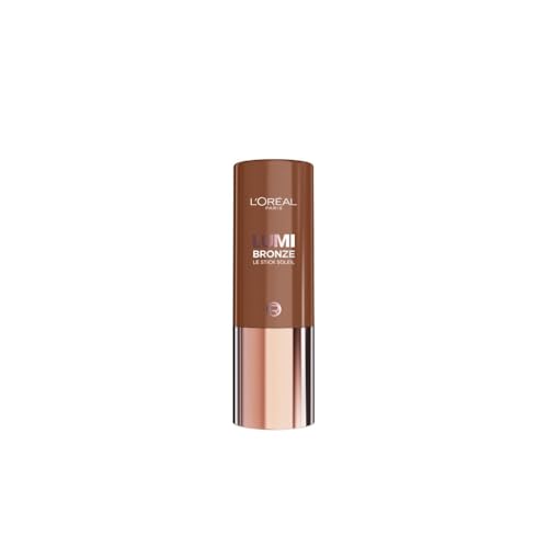 L'Oréal Paris - Le Stick Soleil - Stick Bronzant Contouring - Teint Hâlé Éclatant - Texture Crémeuse Fondante - Fini Poudré - Format Facile à...