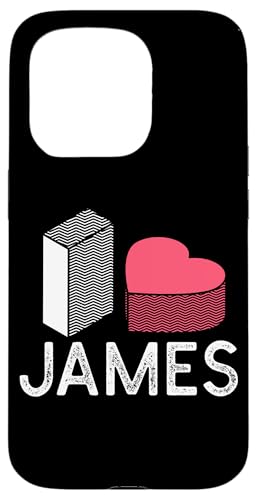 I Love James ���O���� �W�F�[���Y �X�}�z�P�[�X iPhone 15 Pro �p