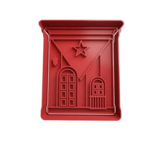 Mr And Mrs Wedding Cookie Cutter & Stamp Set - 2 Piece Polymer Clay Tools