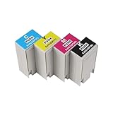 1-5set SJIC22P (K) cartuccia di inchiostro pigmentato compatibile for stampante for etichette Epson TM-C3500 C33S020577 C33S020581 82 83(SJIC22P 4Color 1set)