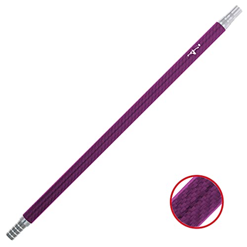 Aladin Mundstück - Carbon 39cm - Lila Shisha Mundstück - Griffstück