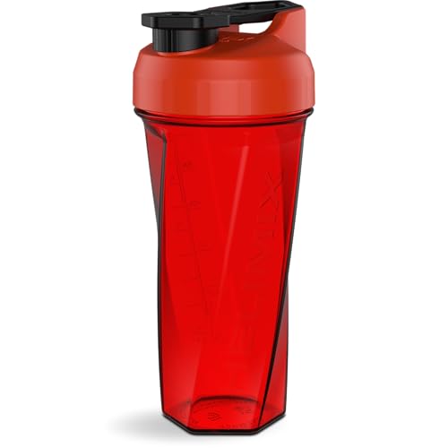 Image of HELIMIX 2.0 Vortex Blender Shaker Bottle Holds upto 28oz | No Blending Ball or Whisk | USA Made | Portable Pre Workout Whey Protein Drink Shaker Cup | Mixes Cocktails Smoothies Shakes | Top Rack Safe