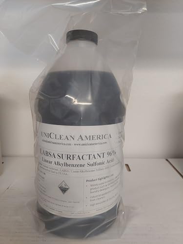 Linear alkylbenzene sulfonic Acid - LABSA 96% - DDBSA - UniClean America - Made in USA - Size: 64 fl oz