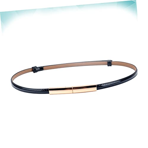 FRCOLOR Leather Dress Waistband for Women Chic Fashion Accessory for Parties Elegant Belt for Dresses for Ladies Durable Unique Design2