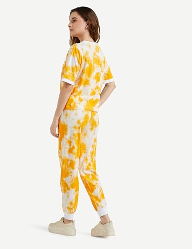 Image of Amazon Brand - INKAST Women Women's Cotton Tie-Dye Regular Fit Co-ord Set