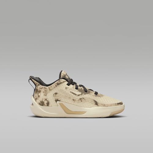 NIKE Tatum 1 Little Kids' Shoes (DX5357-200, Fossil/Sesame/Electric Green/Black) Size 123