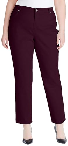 Image of Gloria Vanderbilt Womens Amanda Classic High Rise Tapered Jean Petite