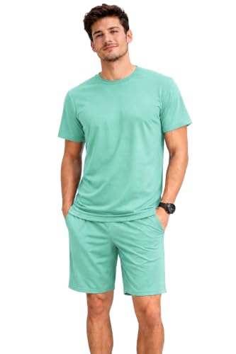Image of Swimming Costume for Man | Co Ords for Men | Swim Suit for Men - Lightweight Quick Dry Beach & Gym Set Built to Water & Training