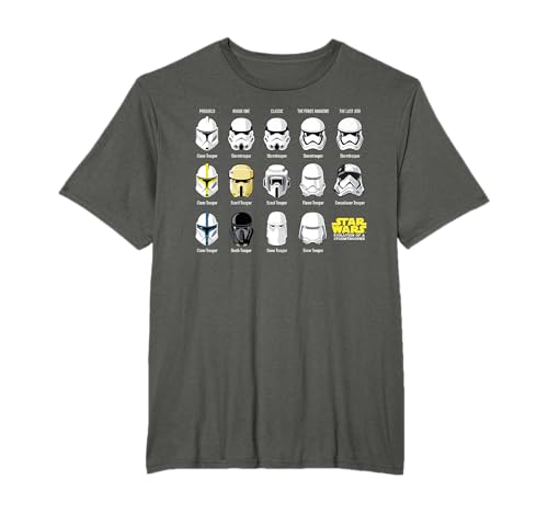 Star Wars Saga Guide Evolution of a Stormtrooper T-Shirt