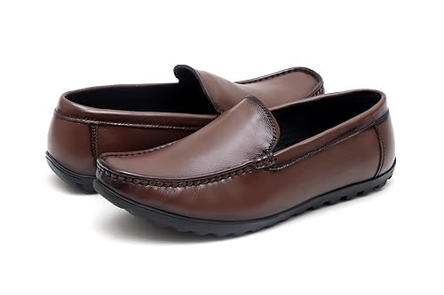 Image of ARAMISH Genuine Leather Loafers Shoes for Men