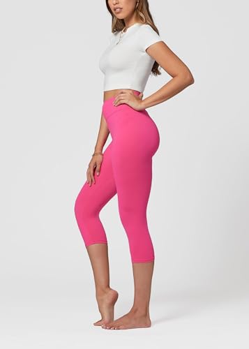 Image of Conceited High Waist Leggings in Shorts, Capri and Full Length - Buttery Soft - 3 inch High Waistband - Regular and Plus Size