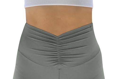 Image of Sunzel Flare Leggings, Crossover Yoga Pants with Tummy Control, High-Waisted and Wide Leg