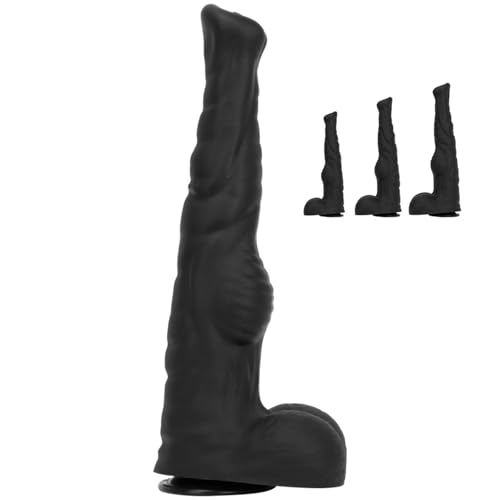 Gode xxl ventouse large et stable dildo réaliste knot monster fantasy Amzii