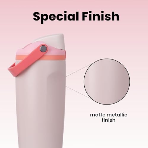 Image of CYNVEXA Personalized with Your Name, Tumbler with lid and Straw 1200ML Cup Stainless Steel Vacuum Insulated Tumbler for Water, Iced Tea or Coffee 1.2L Office Gym Travelling (30-oz Rose)