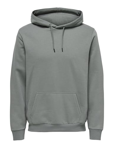 ONLY & SONS Herren Pullover 22018685 Castor Gray XXL