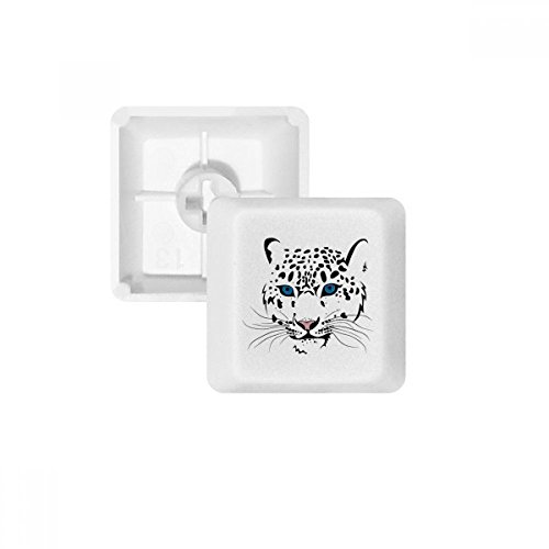 Keycap PBT de collection motif tigre blanc pour customiser un clavier mécanique