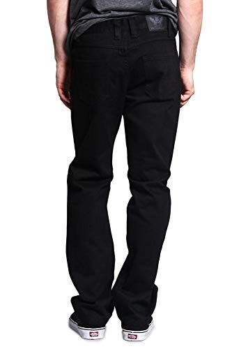 Mens Straight Fit Color and Raw Denim Jeans3