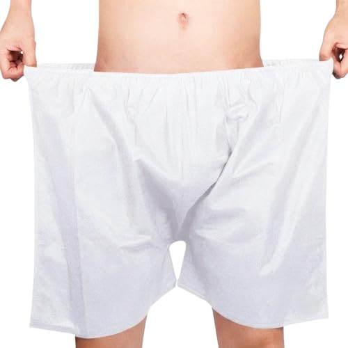 kenzora Non-Woven Disposable Boxer Examination Underpants Shorts Single-Use for Travel Spa Salon Sauna & Massage-picture-19