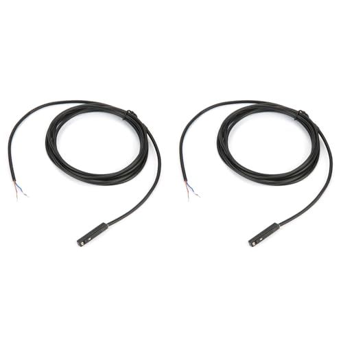 2Pcs CS1 G Magnetic Sensor Switch High Sensitivity for Pneumatic Cylinder with Strong Overload Capacity