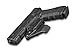 Raven Concealment Systems VG2/Vanguard 2 Holster Advanced Kit with Tuckable Overhook, for Glock Gen 3 & 4 Models, Black, Ambidextrous