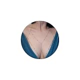 Dreamyn Boho Rhinestones Body Chain Silver Crystal Bikini Chains Summer Beach Bra Body Jewelry for Women (Silver)