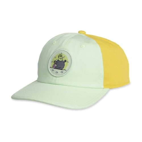 Pokemon Pokémon Center: Lechonk & Smoliv Pokémon Lazy Summer Green & Yellow Hat (One Size-Adult)