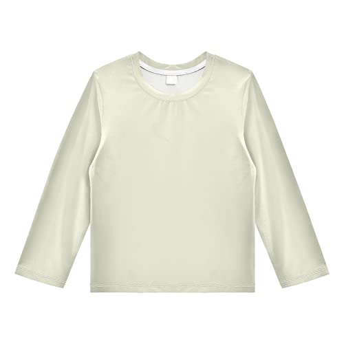 Boys' Rash Guard Swim Shirts Long Sleeve Youth SPF Fishing Quick Dry Shirt Toddler Kid UPF 50+ Sun Protection Shirt