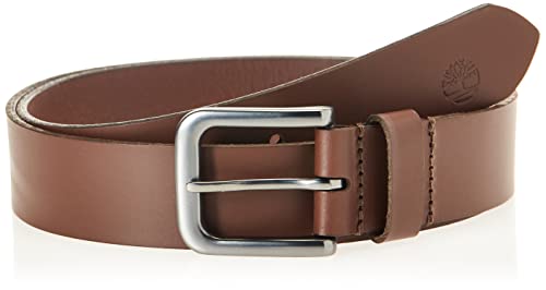 Timberland Men s 35mm Classic Jean Belt, Dark Brown, 32