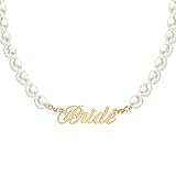 Bride Pearl Beaded Necklace