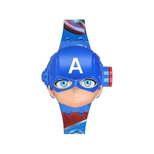 Image of Matrix Kids Edition Super Hero 3D Heads Up with 6 Image Projection Digital Watch for Kids