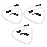 Alipis Juego de 3 Tubos Flexibles de Plástico Boquilla para Melódica Accesorios de Repuesto para Pianica Adecuado para Estudiantes y Principiantes Música