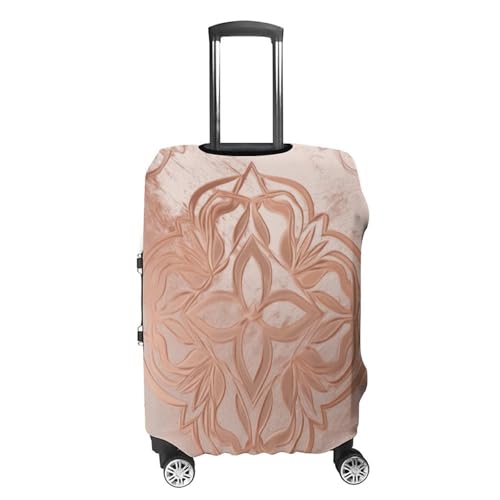 Rose Gold Luggage Cover, Washable Elastic Suitcase Cover Protector Fit 18-32 Inch Luggage4